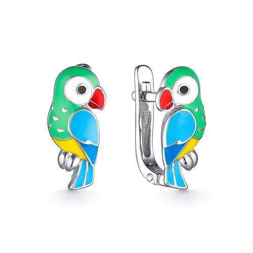 

Серьги из серебра с эмалью DEWI KIDS 902022269, 902022269