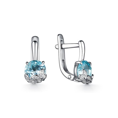 

Серьги из серебра с топазом Dewi 901028063, 901028063