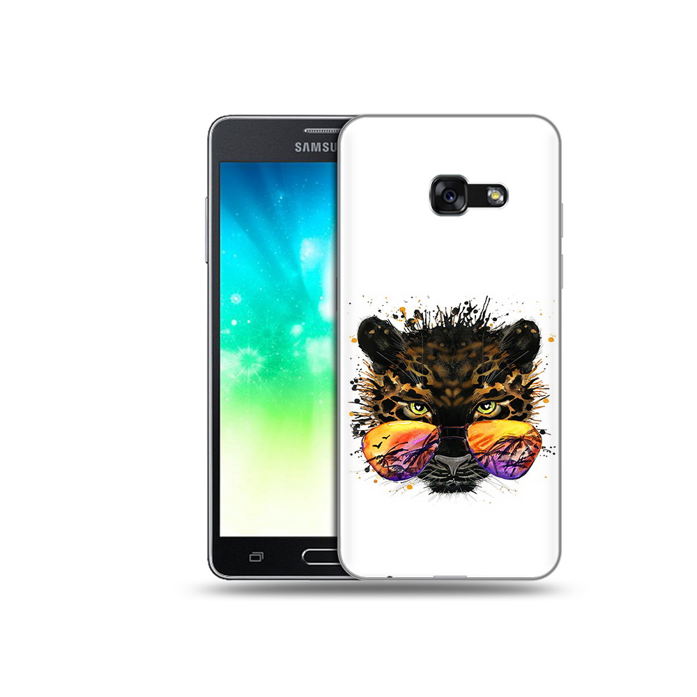 

Чехол MyPads Tocco для Samsung Galaxy A3 (2017) тропический леопард (PT51197.565.649), Прозрачный, Tocco