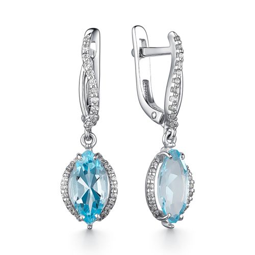 

Серьги из серебра с топазом Dewi 901028056, 901028056
