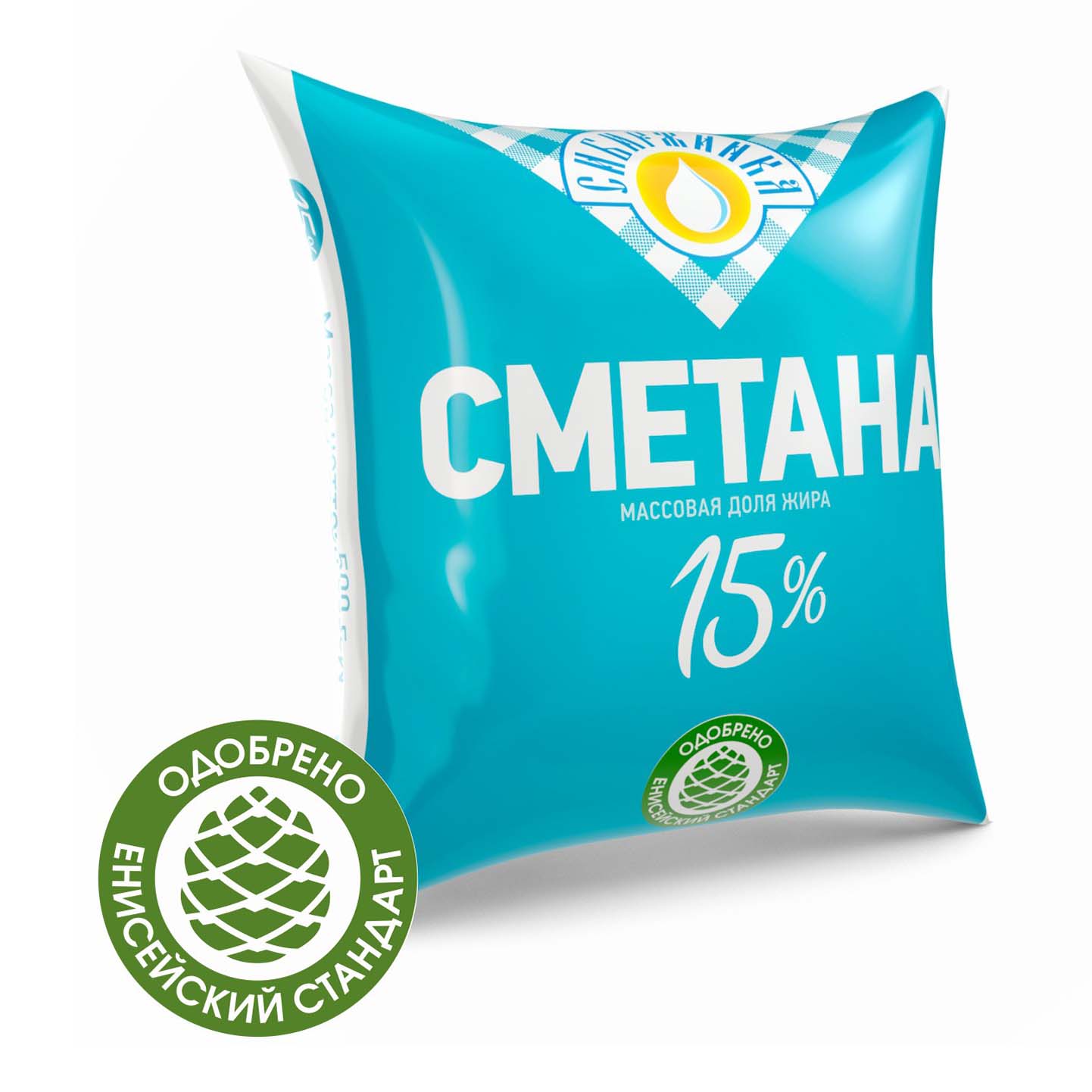 

Сметана Сибиржинка 15% БЗМЖ 500 г