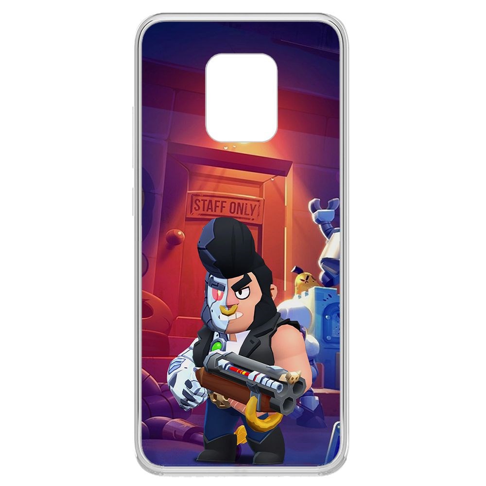 

Чехол-накладка Brawl Stars-Б-800 для Xiaomi Redmi 10X Pro 5G, Прозрачный