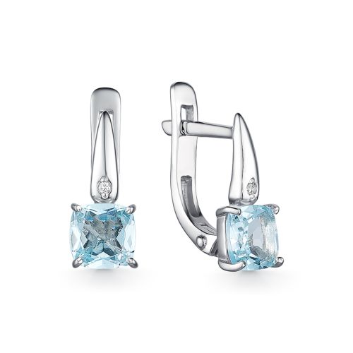 

Серьги из серебра с топазом Dewi 901028046, 901028046