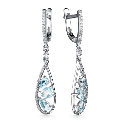 

Серьги из серебра с топазом Dewi 901028042, 901028042