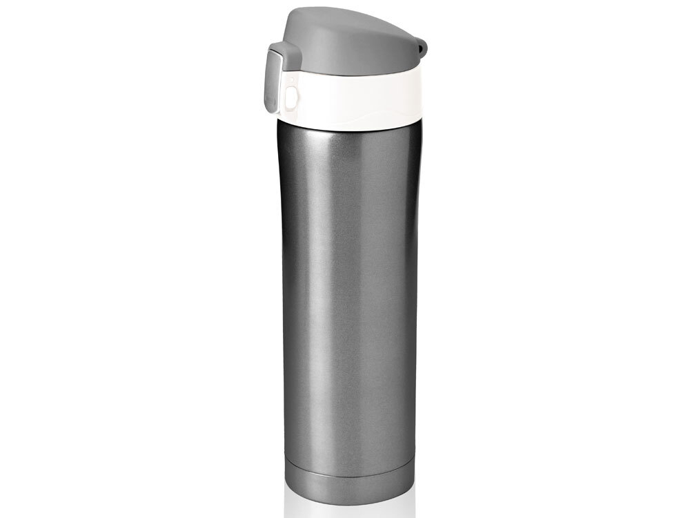 Термокружка DIVA CUP 450 мл, двойные стенки с вакуумной изоляцией, серый