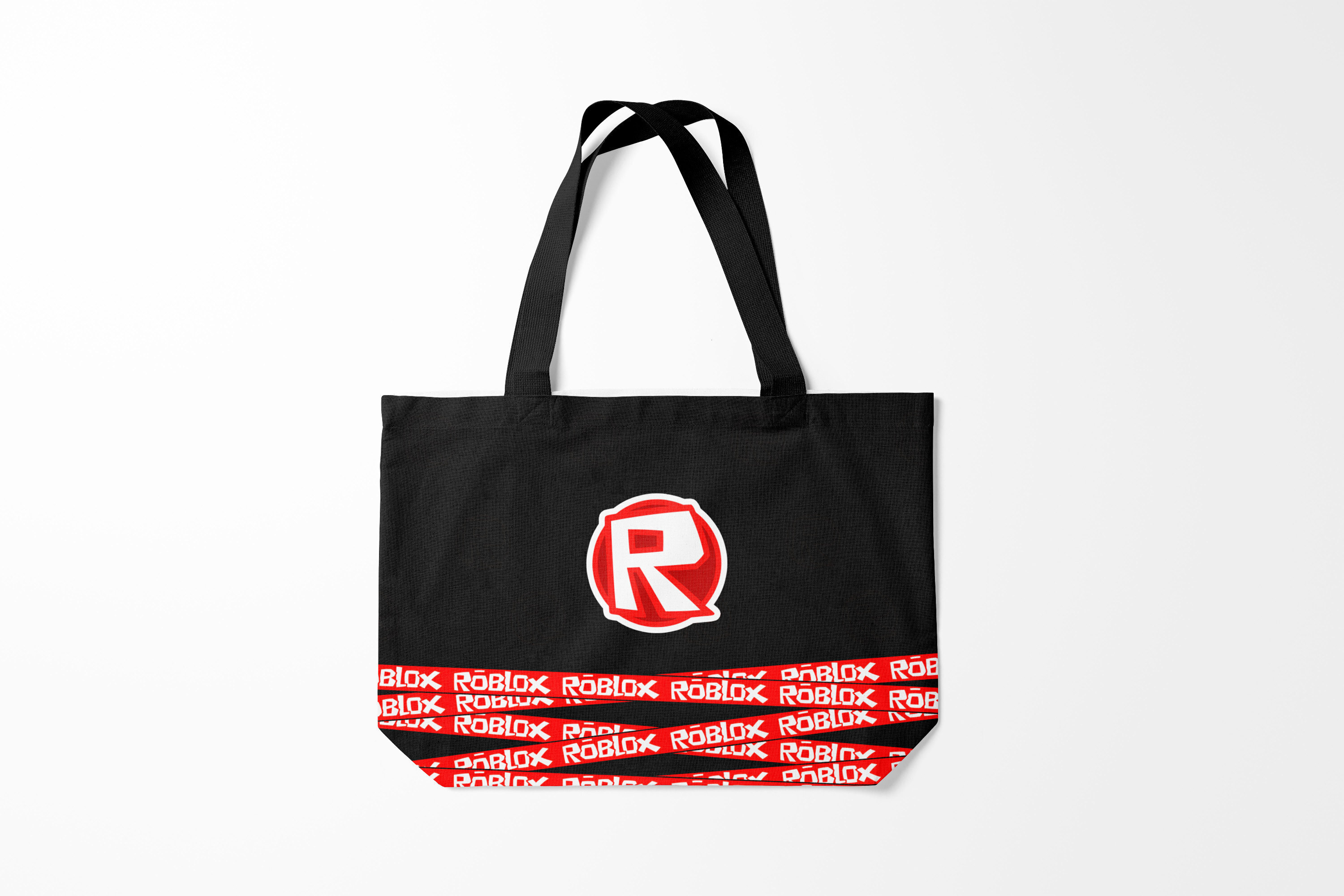 

Сумка шoппер унисекс Burnettie Roblox 2, черный, Roblox 2