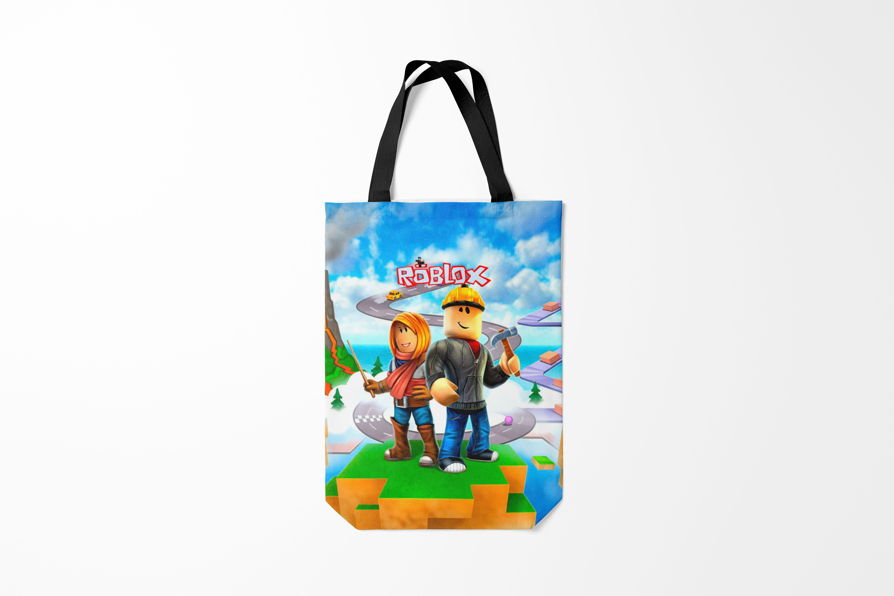 

Сумка шoппер унисекс Burnettie Roblox, разноцветный, Roblox