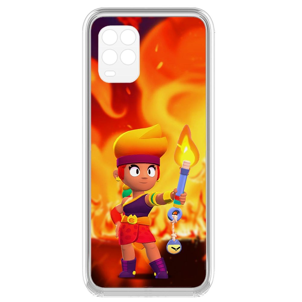 

Чехол-накладка Brawl Stars-Амбер для Xiaomi Mi 10 Lite