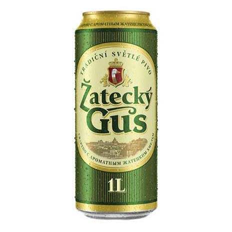 

Пиво Zatecky Gus Svetle 4,6% 1 л, Светлое