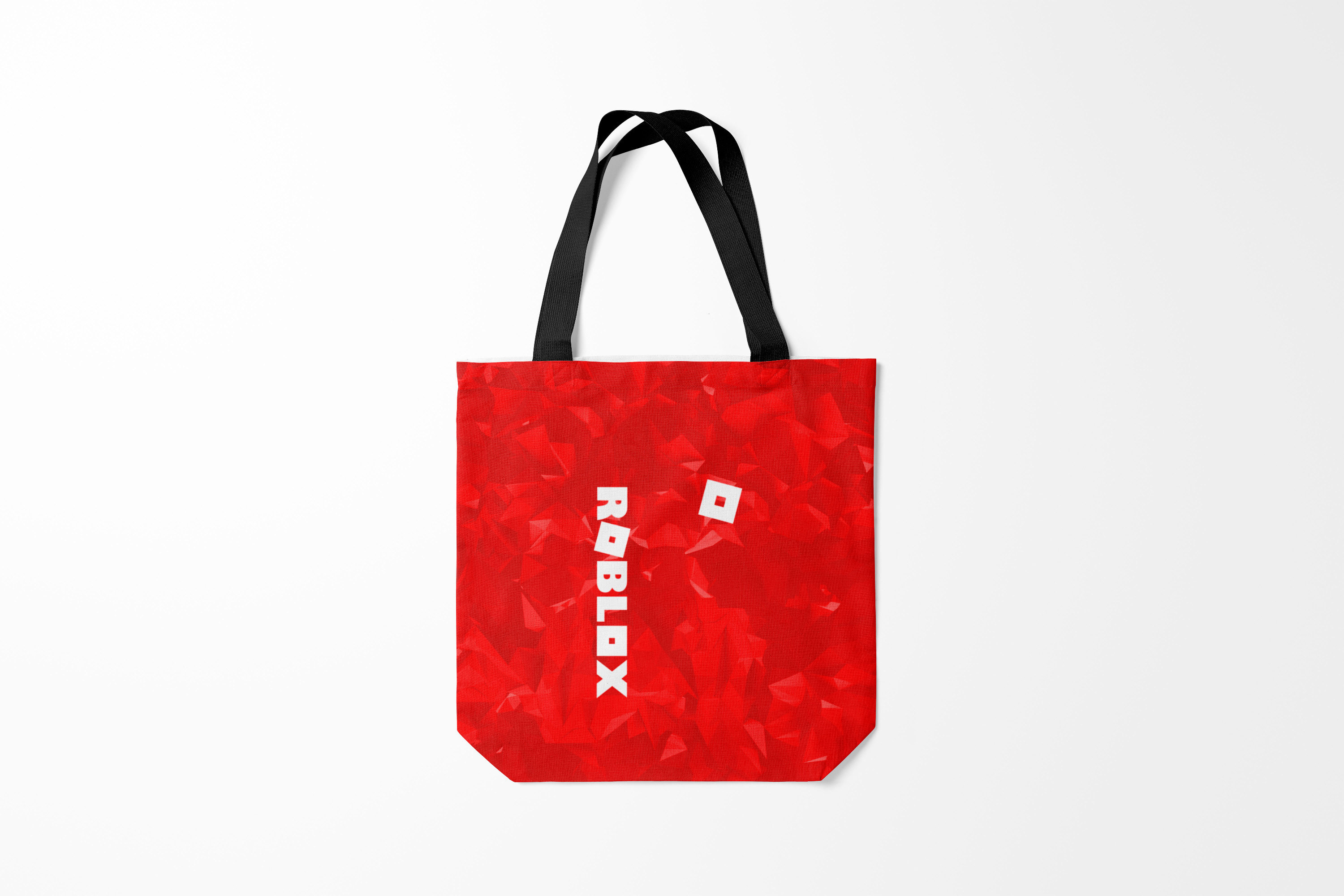 

Сумка шoппер унисекс Burnettie Roblox, красный; белый, Roblox