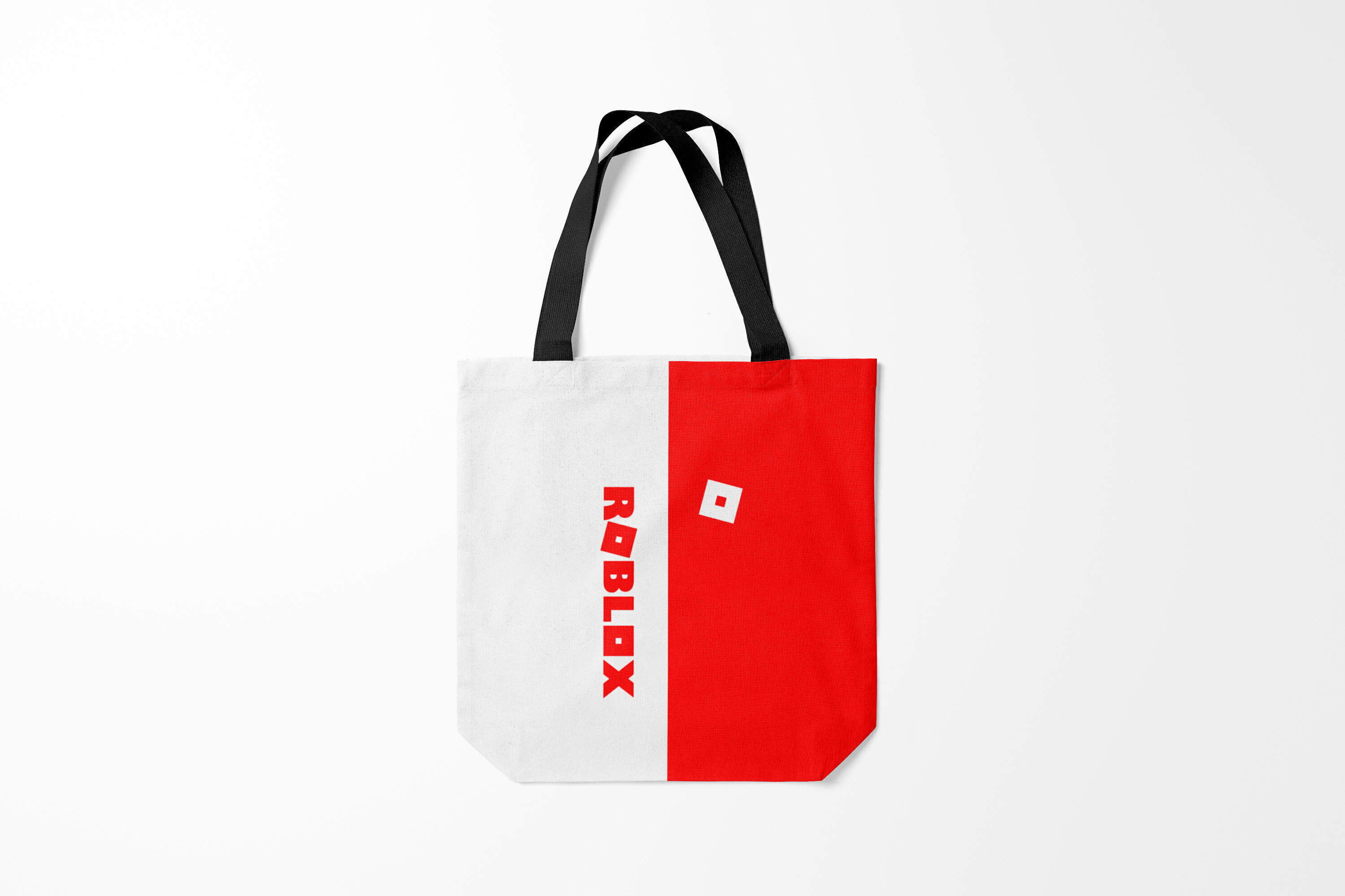 

Сумка шoппер унисекс Burnettie Roblox, черный, Roblox