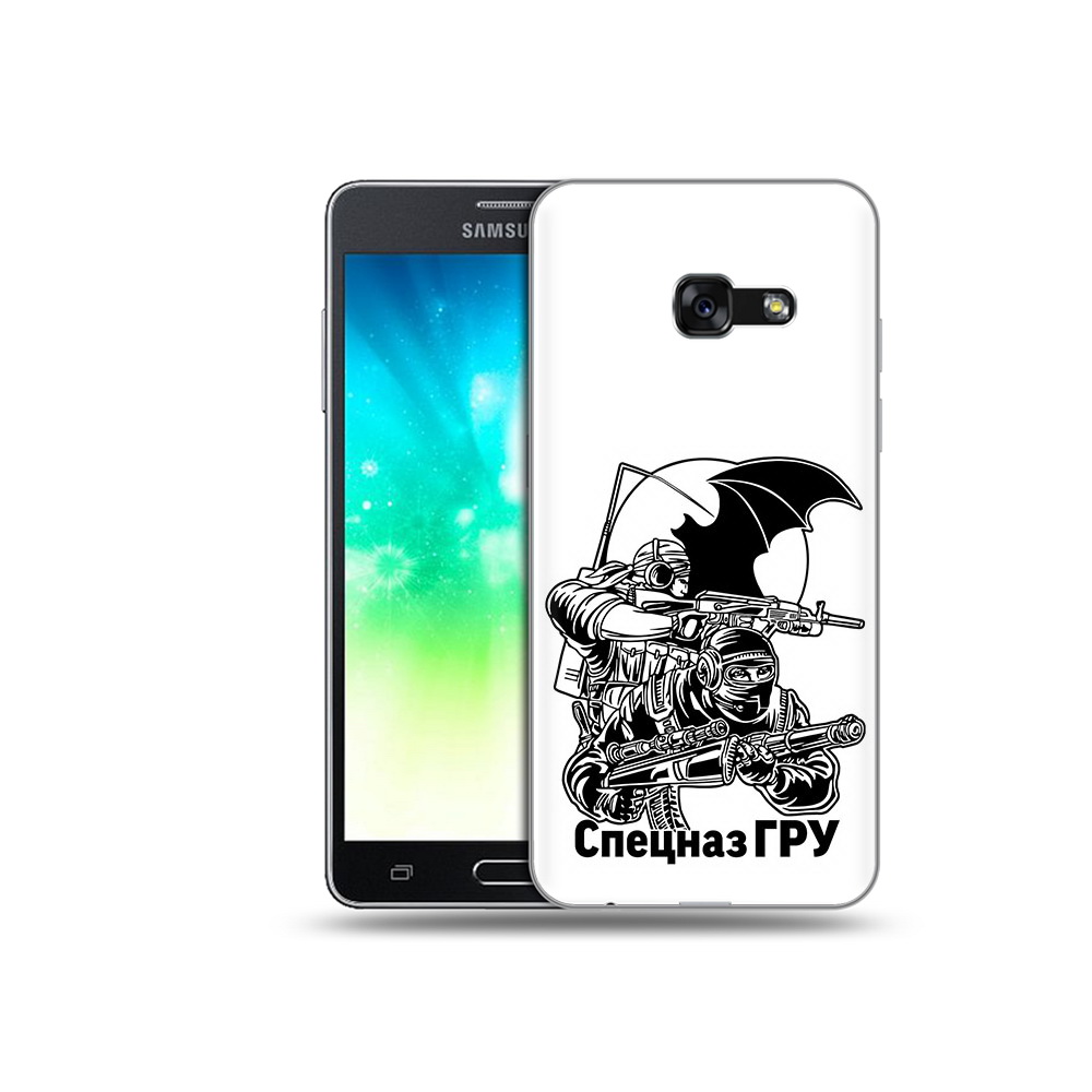 

Чехол MyPads Tocco для Samsung Galaxy A3 (2017) спецназ гру (PT51197.565.618), Прозрачный, Tocco