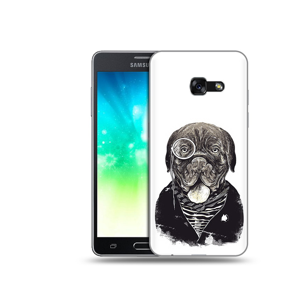 

Чехол MyPads Tocco для Samsung Galaxy A3 (2017) солидный песик (PT51197.565.615), Прозрачный, Tocco