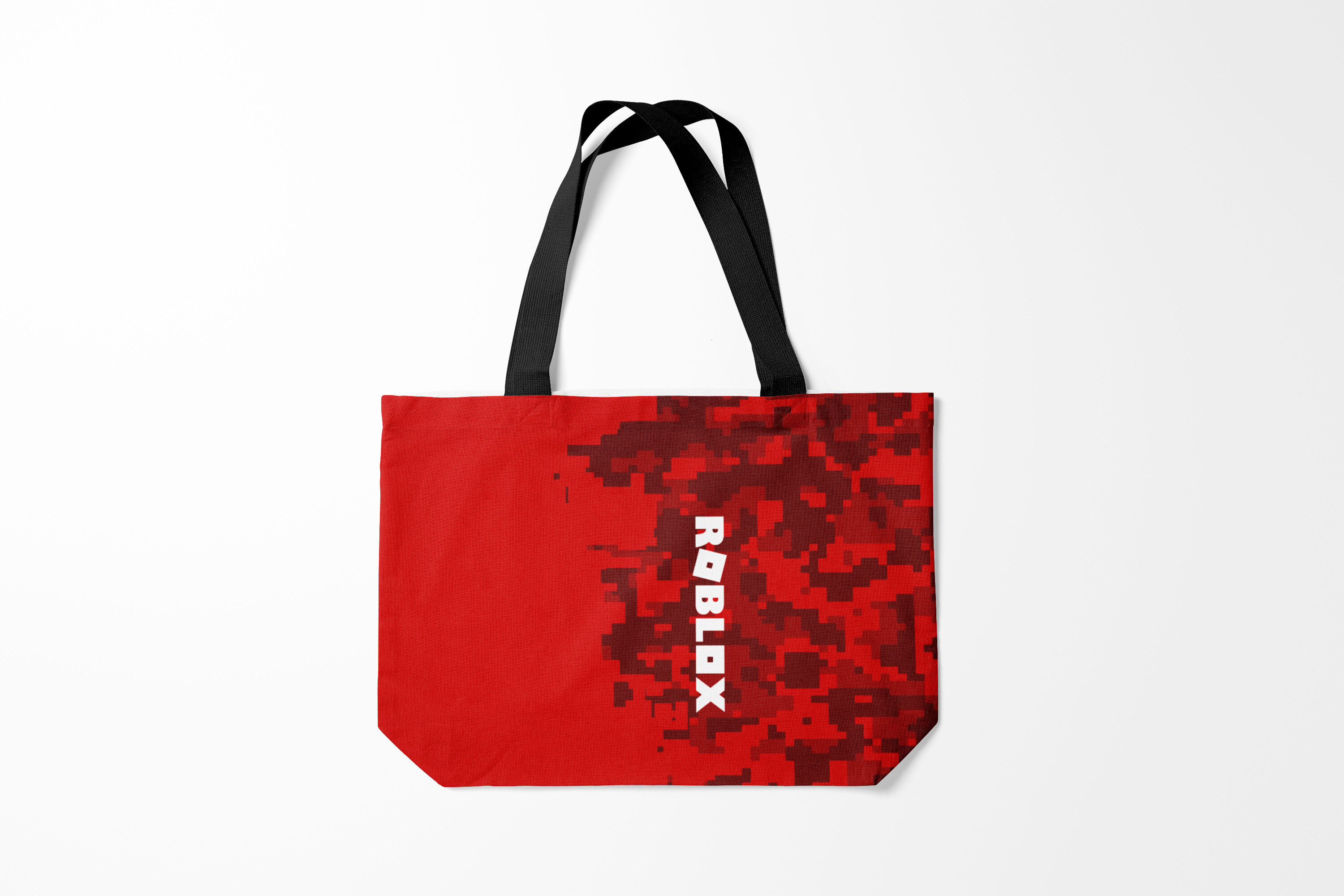 

Сумка шoппер унисекс Burnettie Roblox, белый, Roblox
