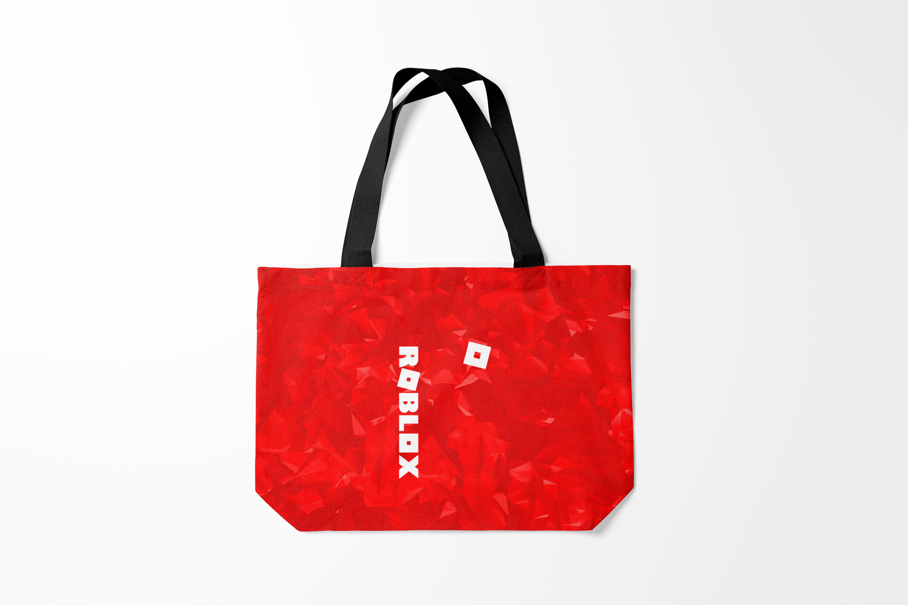 

Сумка шoппер унисекс Burnettie Roblox, красный; белый, Roblox