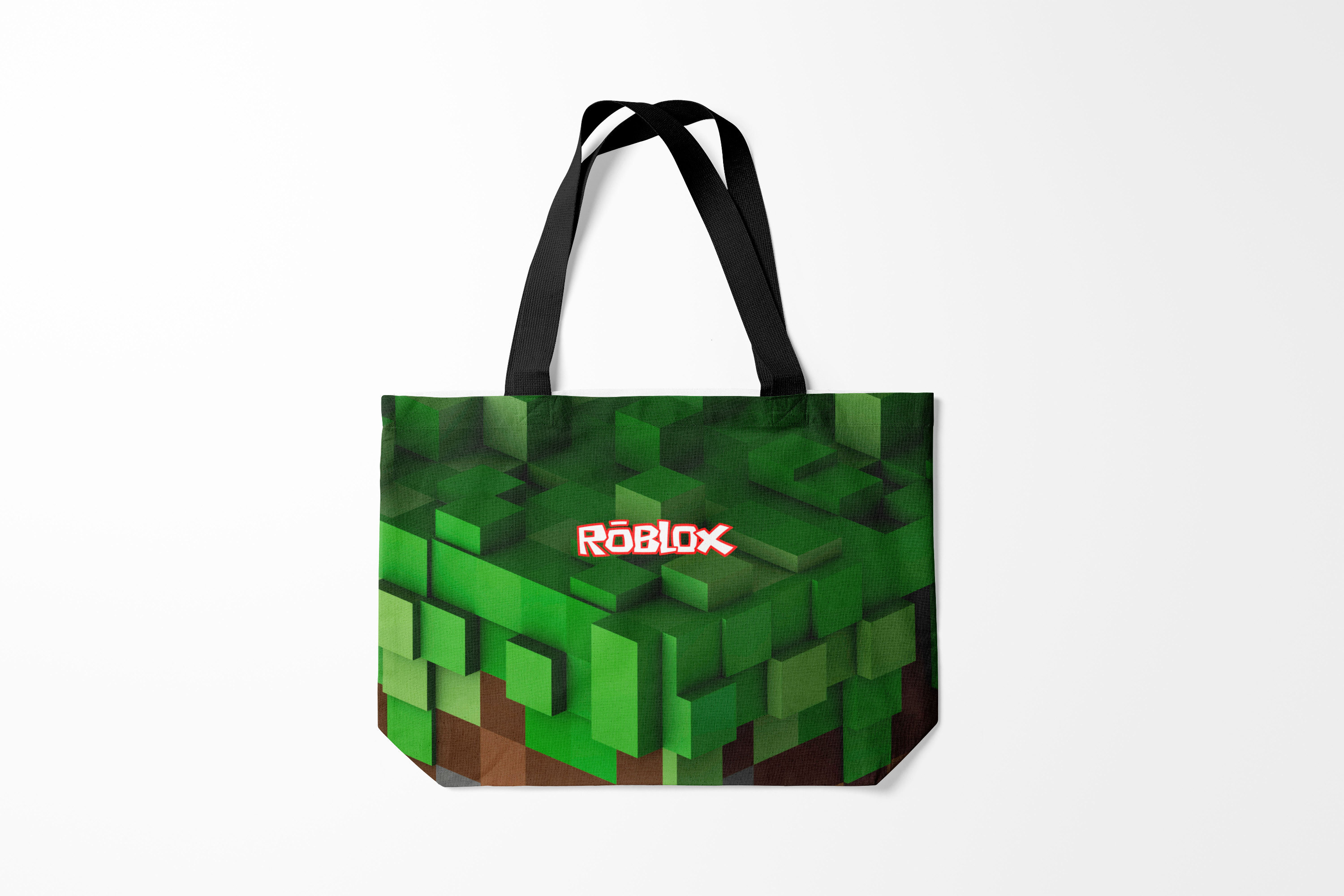 

Сумка шoппер унисекс Burnettie Roblox, синий, Разноцветный, Roblox