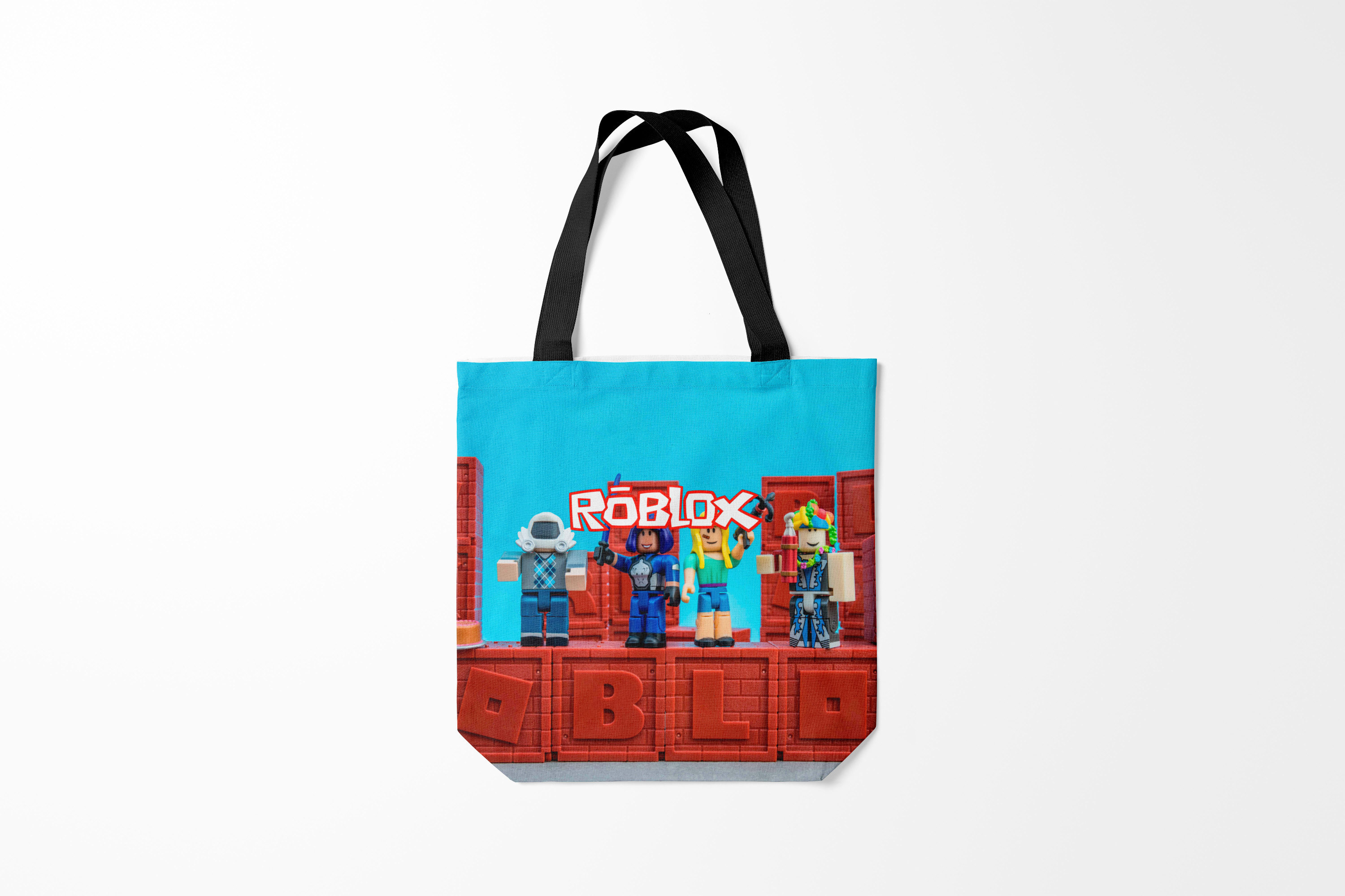 

Сумка шoппер унисекс Burnettie Roblox, зеленый, Roblox