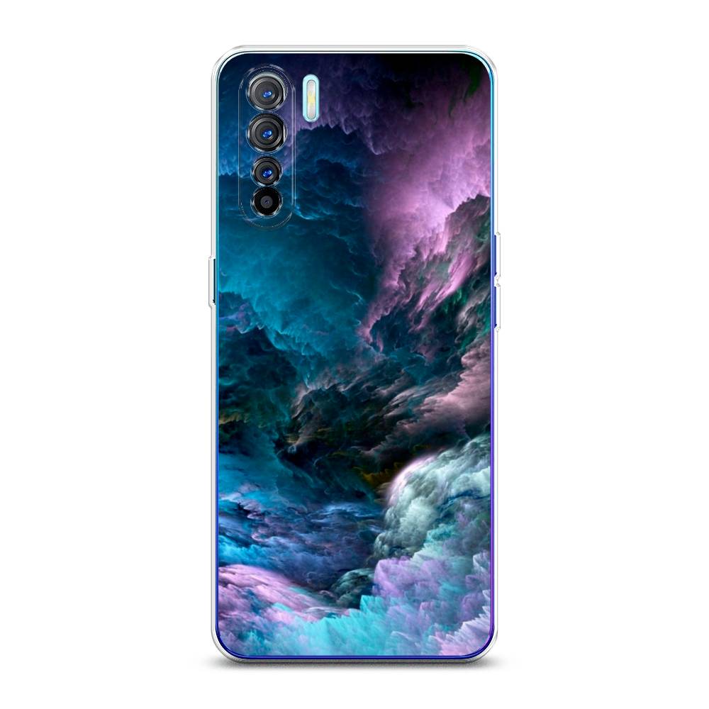 

Чехол на Oppo A91 "Загадочное небо", Синий;фиолетовый, 252450-2
