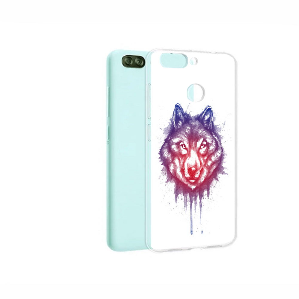 

Чехол MyPads Tocco для ZTE Blade V9 Vita пушистый волк (PT136572.445.561), Прозрачный, Tocco
