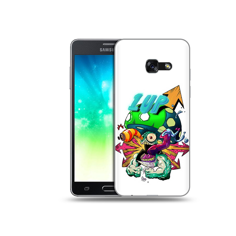 

Чехол MyPads Tocco для Samsung Galaxy A3 (2017) сильный гриб абстракция (PT51197.565.599), Прозрачный, Tocco