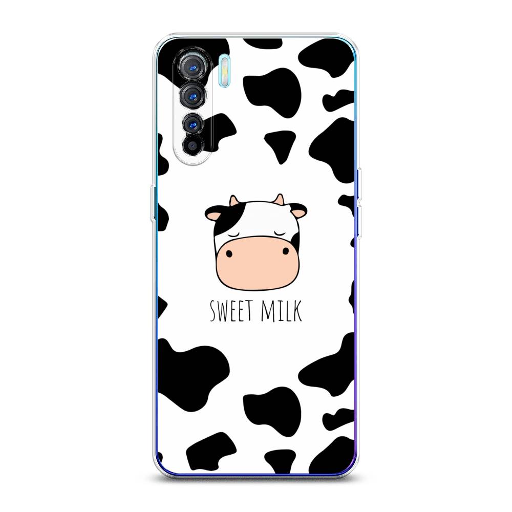 

Чехол на Oppo A91 "Sweet milk", Розовый;белый;черный, 252450-1