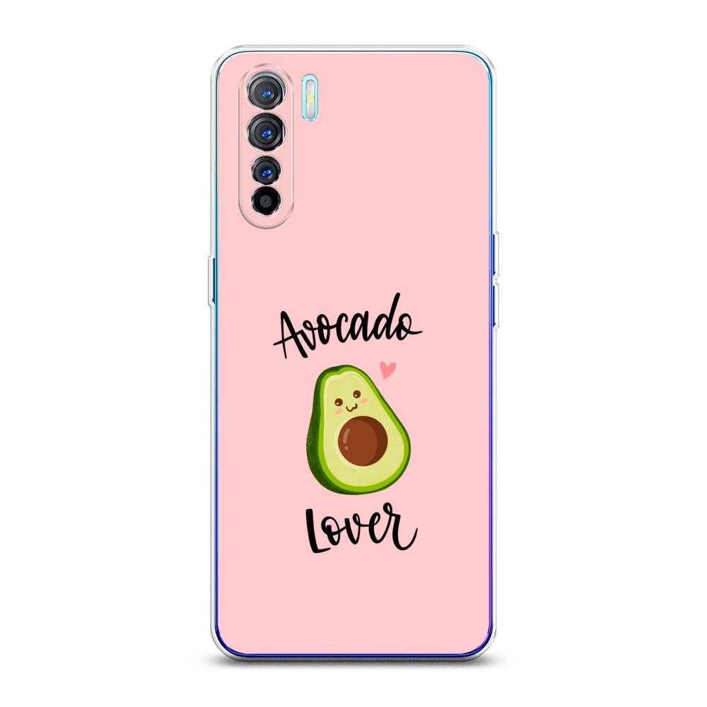 

Чехол на Oppo A91 "Avocado lover", Розовый;зеленый, 252450-6