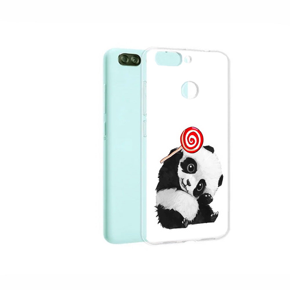 

Чехол MyPads Tocco для ZTE Blade V9 Vita панда с леденцом (PT136572.445.534), Прозрачный, Tocco