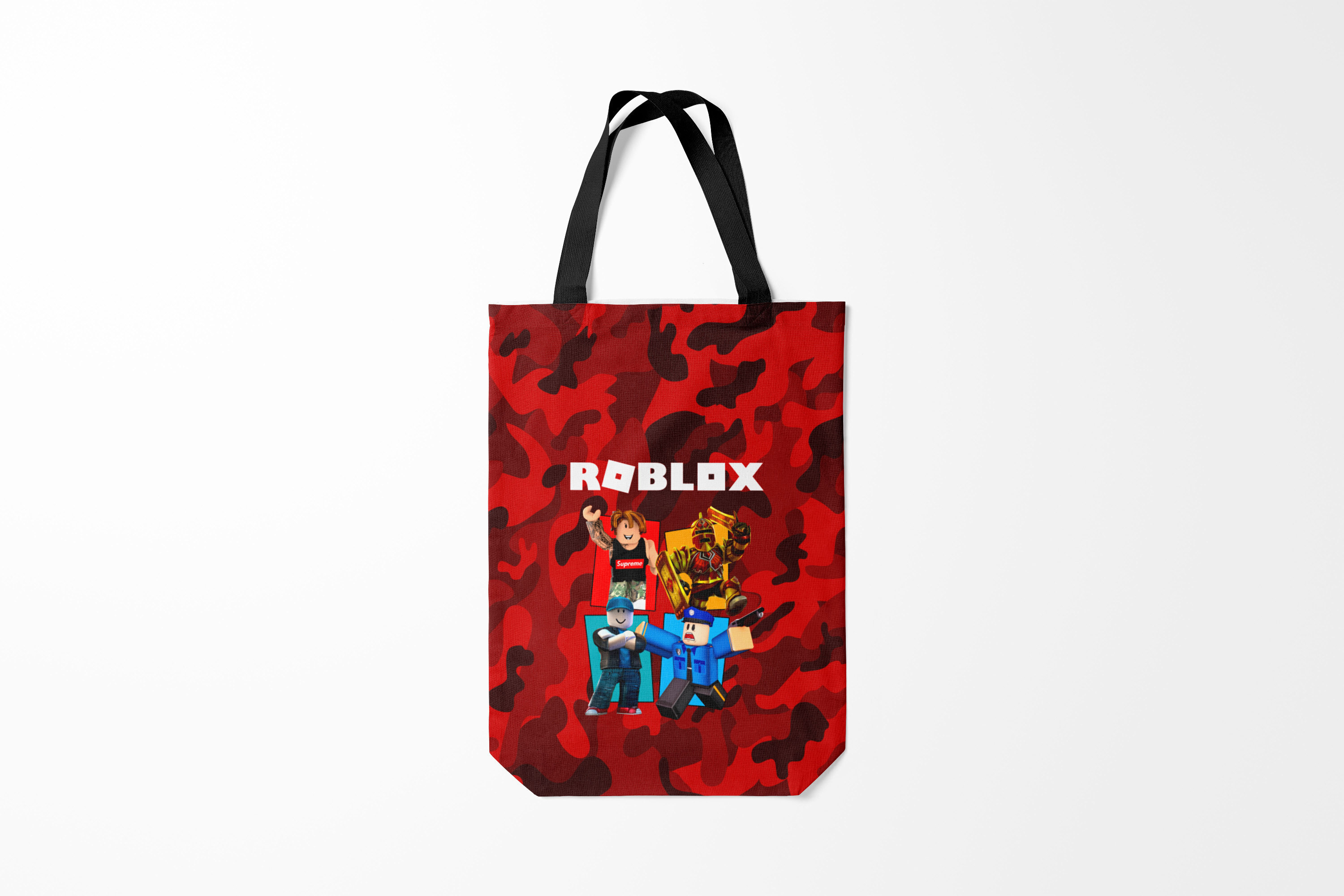 

Сумка шoппер унисекс Burnettie Roblox, разноцветный, Roblox