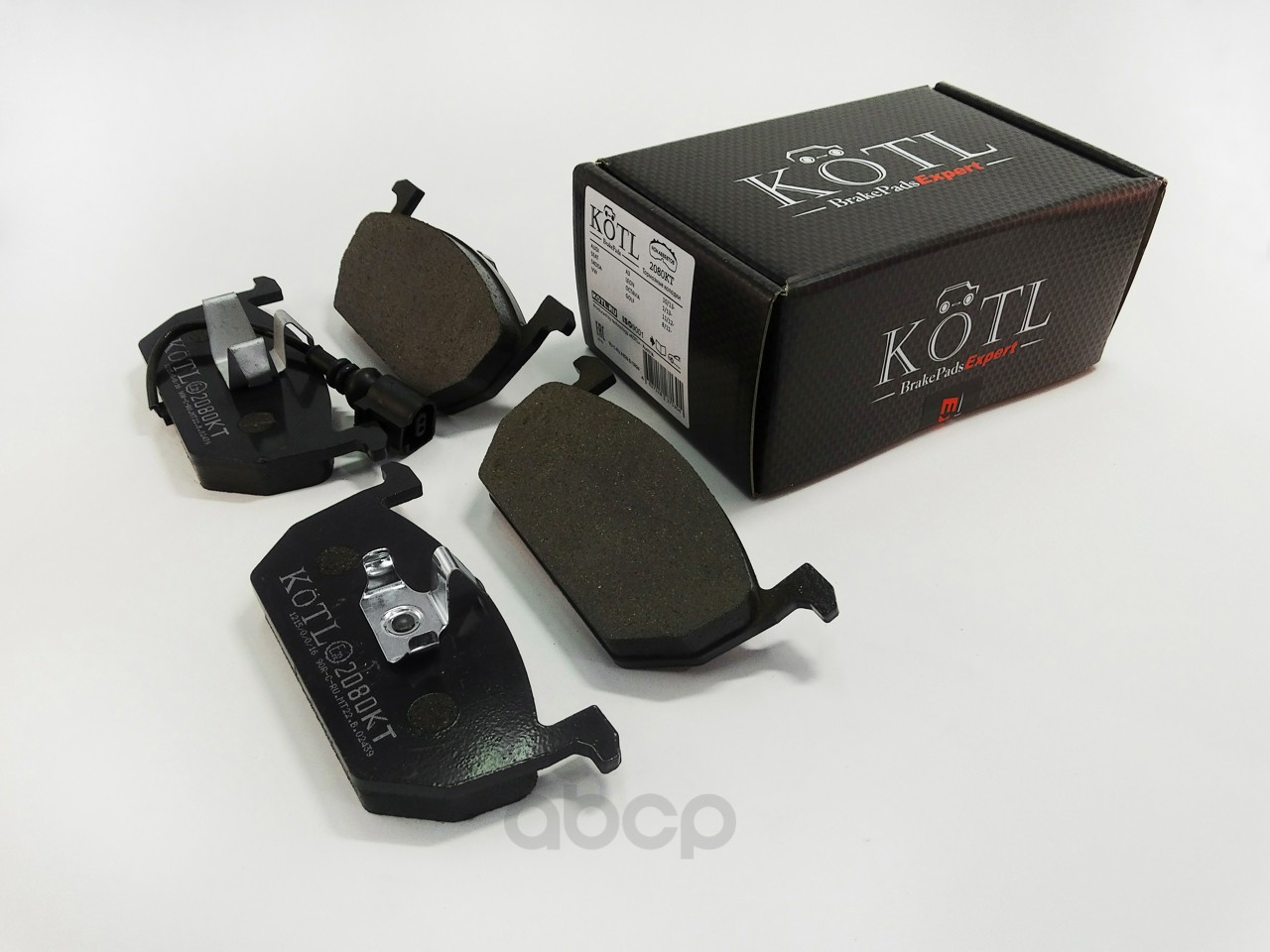 

Тормозные колодки KOTL передние для Volkswagen Golf VII 2012- 2080KT