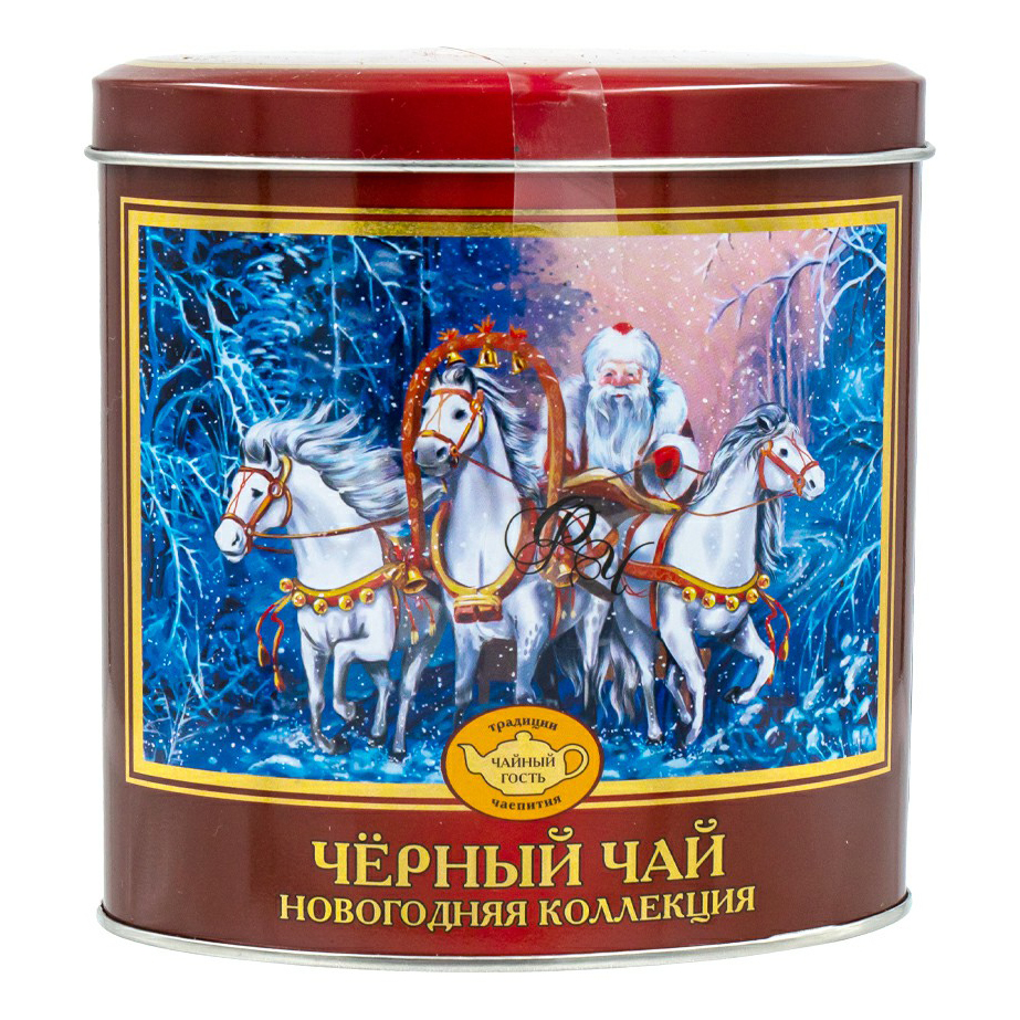 

Чай черный Чайный гость Новогодняя коллекция листовой 100 г в ассортименте
