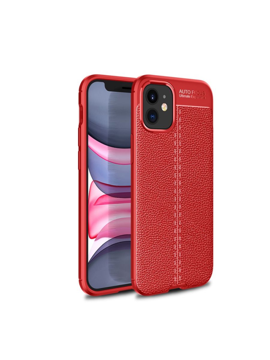 

Чехол Fibre для смартфона iPhone 12 mini Красный