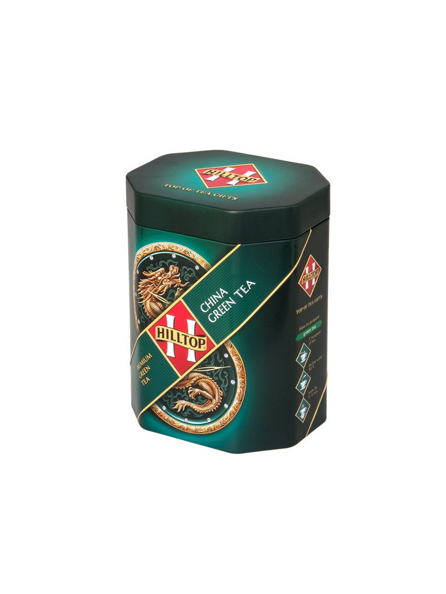 Чай зеленый Hilltop Китайский листовой 100 г