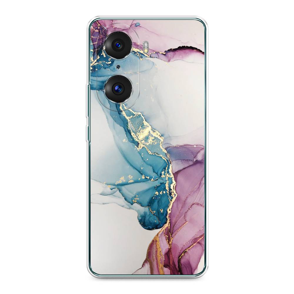 

Чехол на Honor 60 Pro "Розовые разводы рисунок", 6106750-3