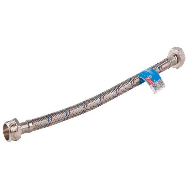 

Подводка AQUAFLEX для смесителя, нержавейка, 0,4 м, Серебристый, AQUAFLEX для смесителя, нержавейка