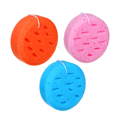 

Мочалка-спонж BY Рыжий, 13,5х5 см, 3 цвета, В ассортименте, 361-108