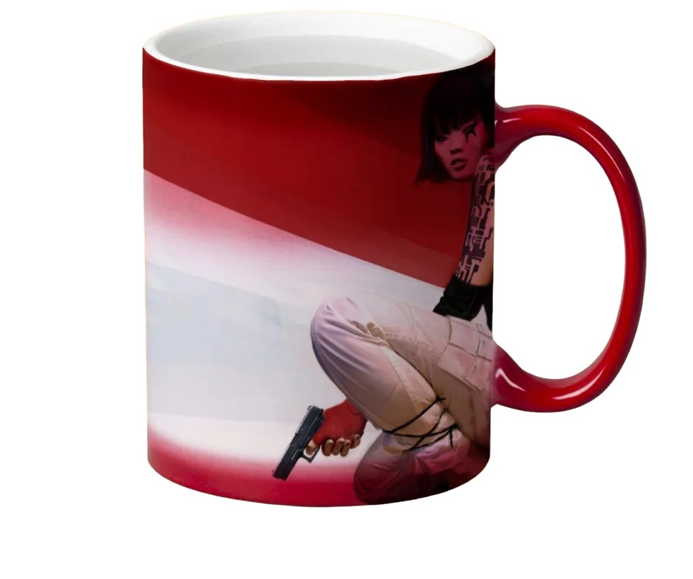 

Кружка CoolPodarok Mirrors Edge Девушка с пистолетом
