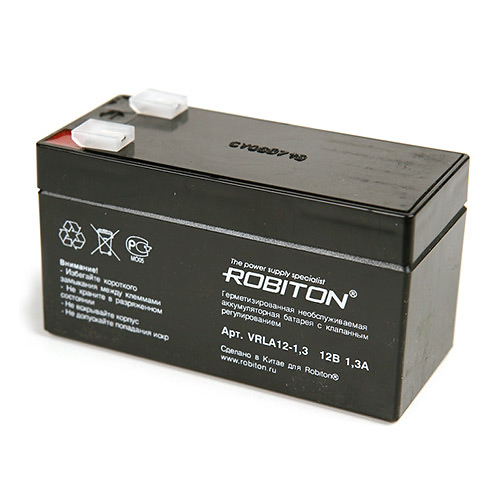 Аккумулятор для ИБП ROBITON VRLA12-1.3 1300 А/ч 12 В