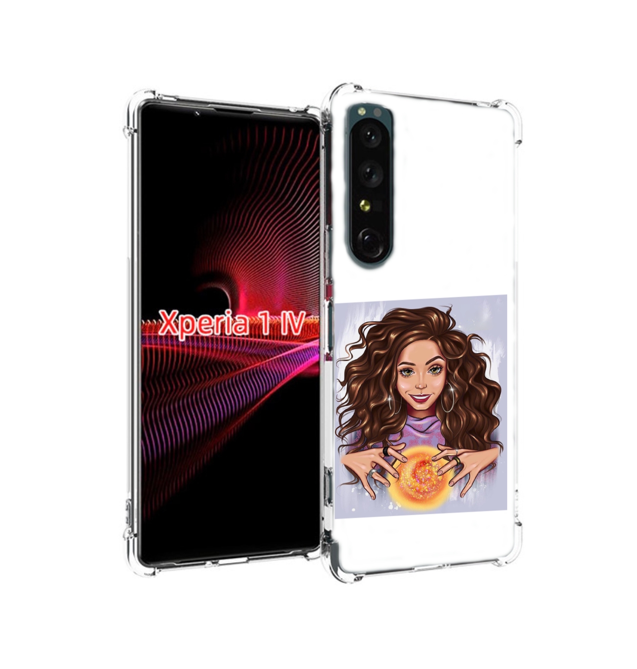 

Чехол накладка MyPads девушка-волшебница для Sony Xperia 1 IV, Прозрачный, Tocco