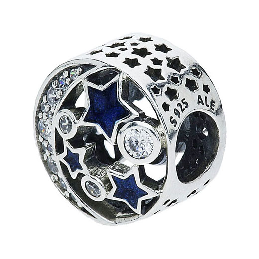 

Шарм из серебра с фианитом Pandora 791992CZ, 791992CZ