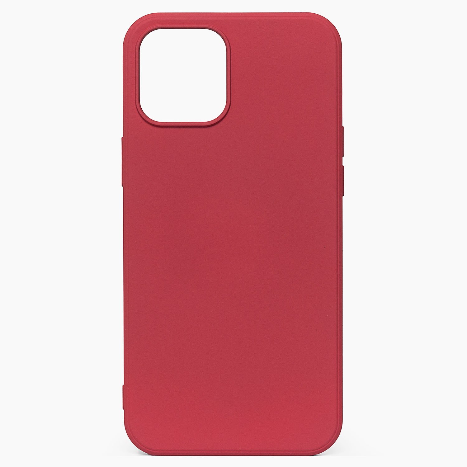 Чехол iPhone 12, iPhone 12 Pro силиконовый Soft Touch 4 <бордовый>