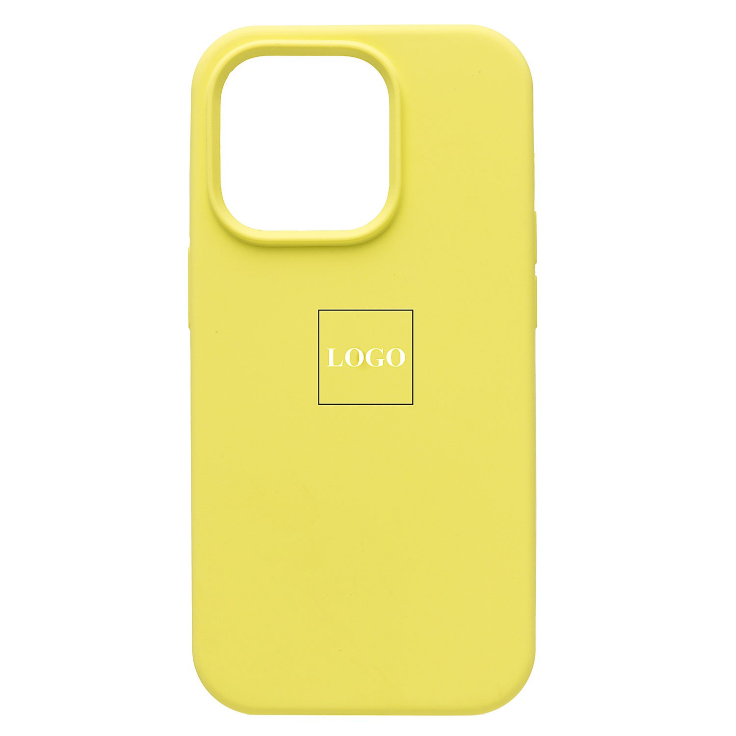 

Чехол iPhone 14 Pro силиконовый Soft Touch <лимонный> (премиум), Желтый