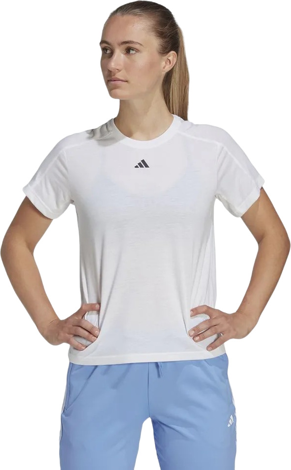 

Футболка женская Adidas TR-ES CREW T белая 2XL, Белый, TR-ES CREW T