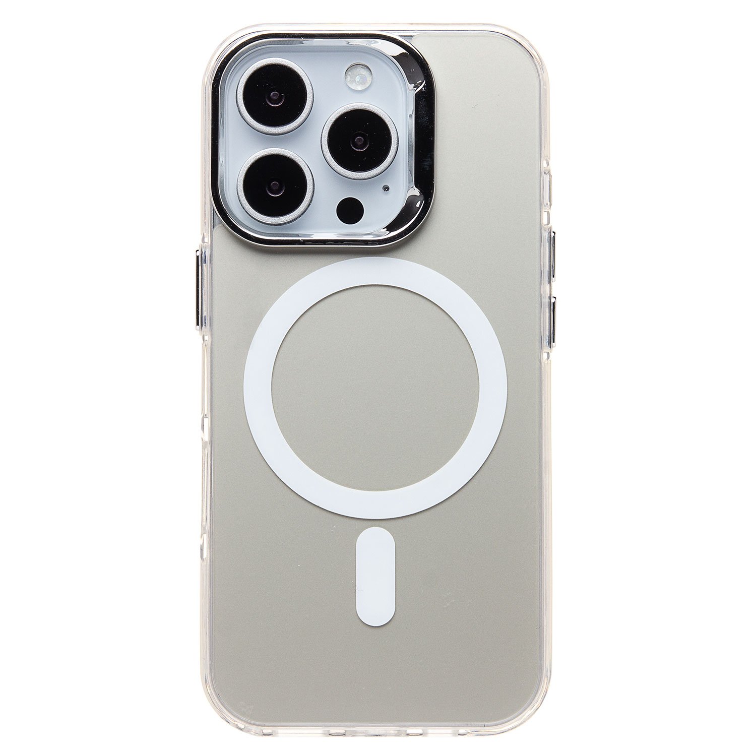 

Чехол iPhone 16 Pro силиконовый MagSafe 5 <белый>