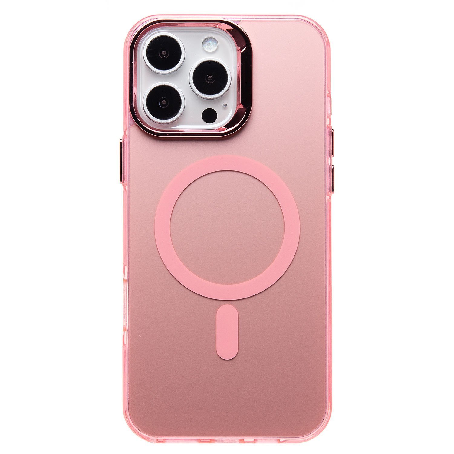 

Чехол iPhone 16 Pro Max силиконовый MagSafe 5 <розовый>