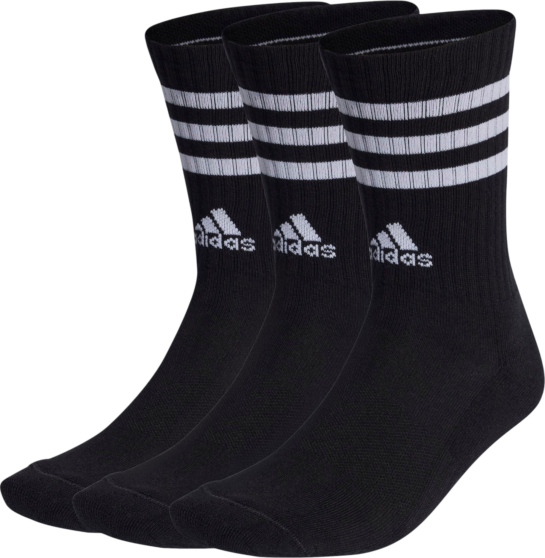 

Комплект носков мужских Adidas 3S C SPW CRW 3P черных M, Черный, 3S C SPW CRW 3P