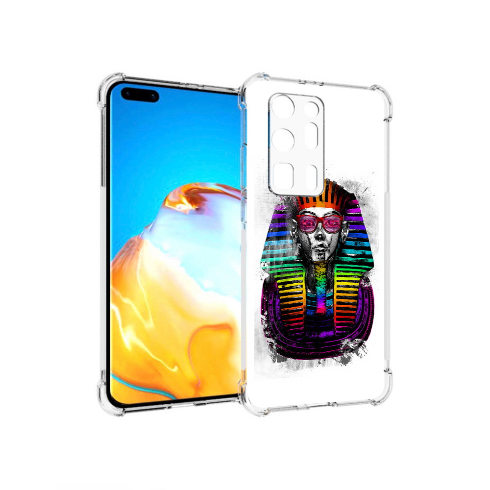 

Чехол MyPads Tocco для Huawei P40 Pro+ модная богиня, Прозрачный, Tocco