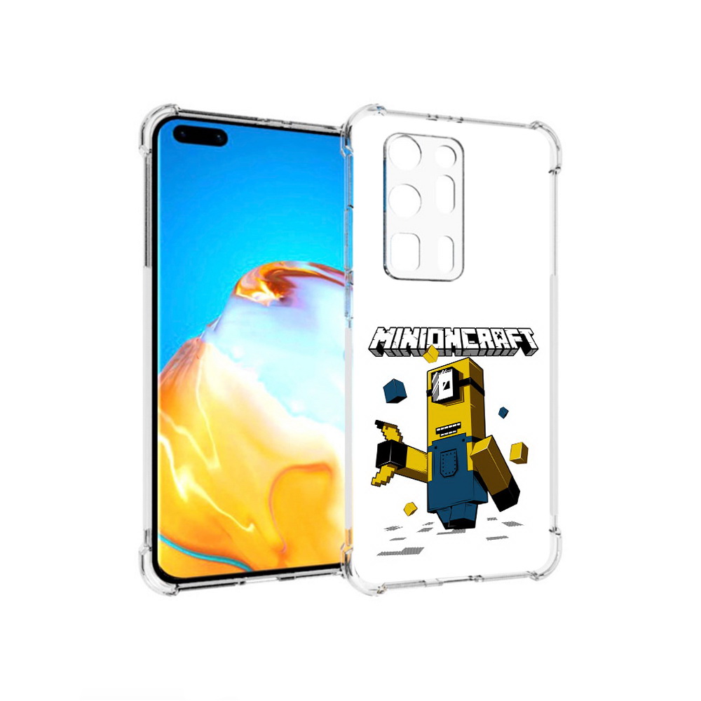 

Чехол MyPads Tocco для Huawei P40 Pro+ миньон, Прозрачный, Tocco