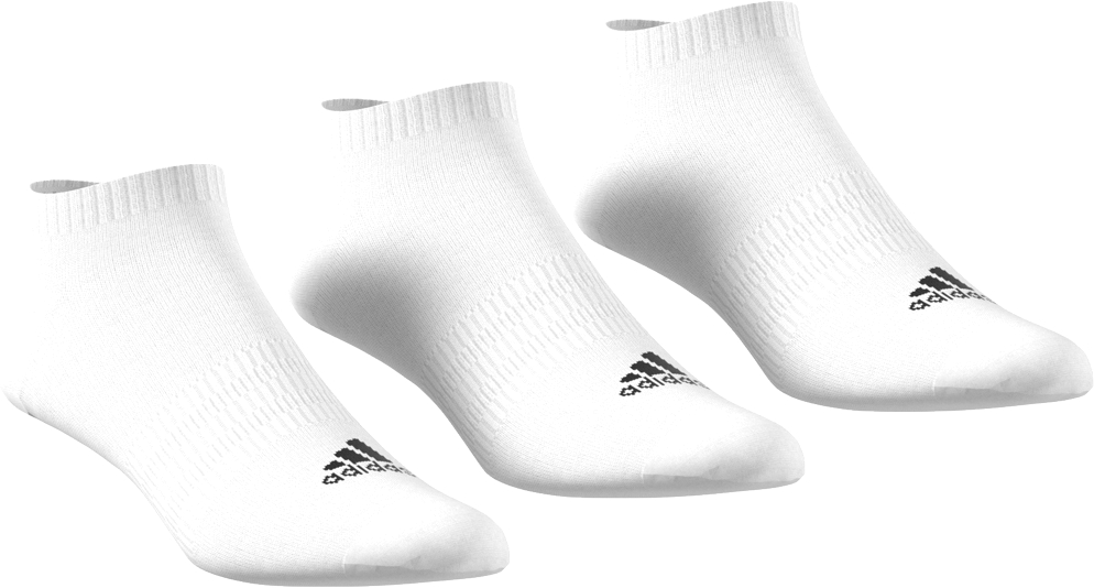 

Комплект носков мужских adidas T SPW LOW 3P белых M, Белый, T SPW LOW 3P