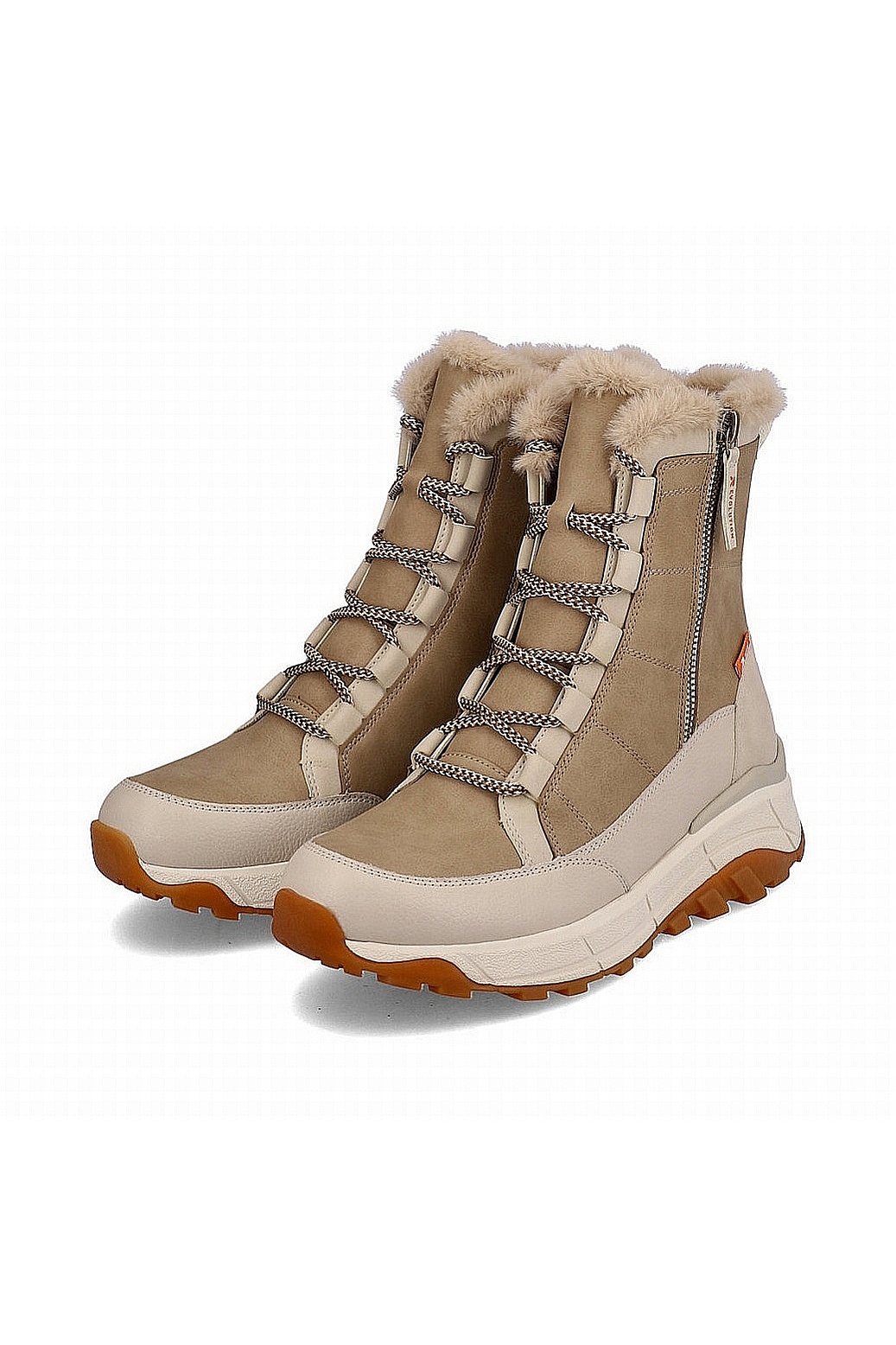 

Ботинки женские Rieker W0071-20 бежевые 39 RU, Бежевый, W0071-20