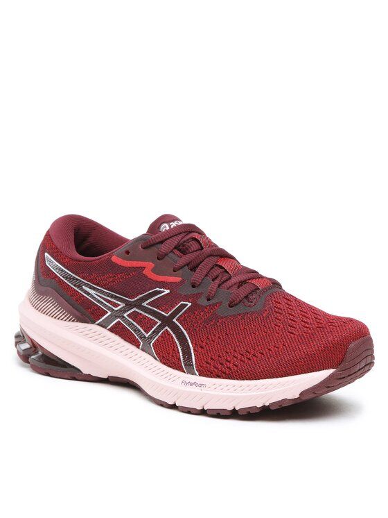 

Кроссовки женские Asics Gt-1000 11 1012B197 красные 38 EU, Красный, Gt-1000 11 1012B197